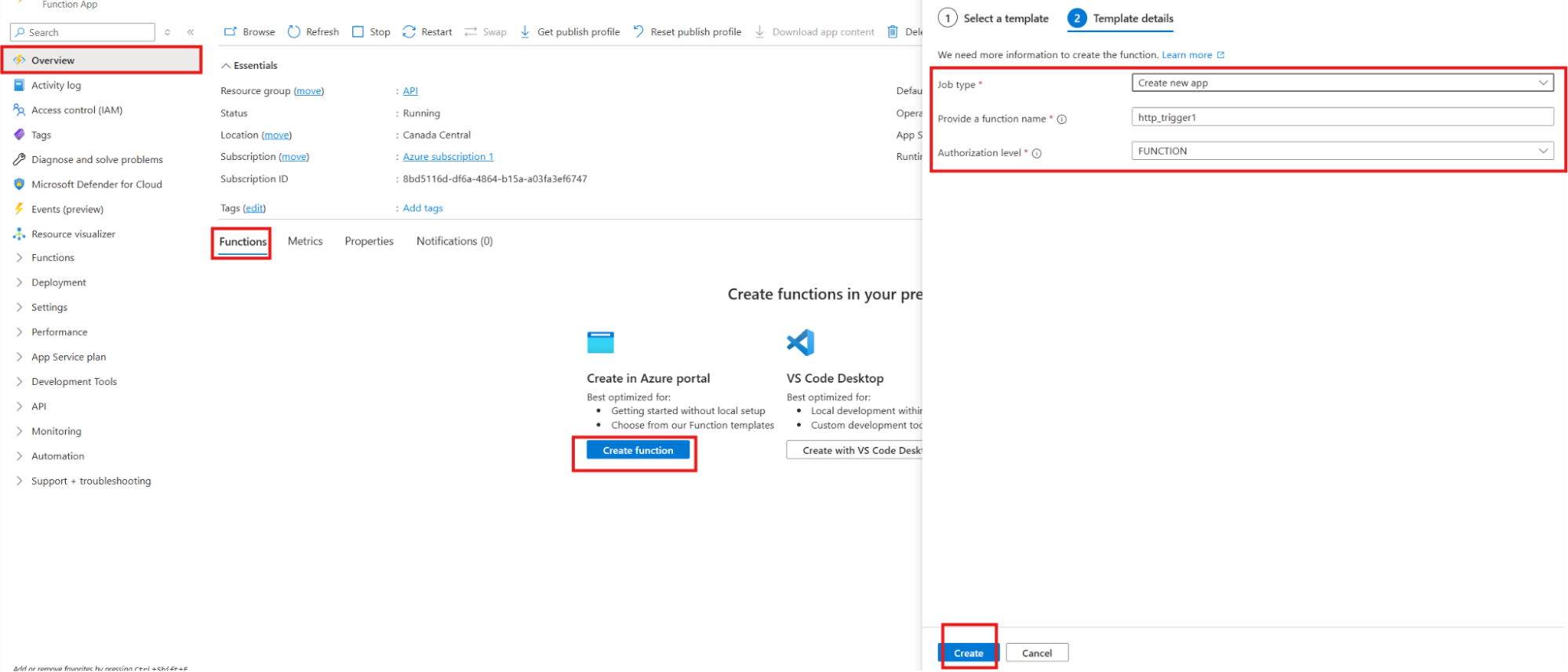 Create Python Function